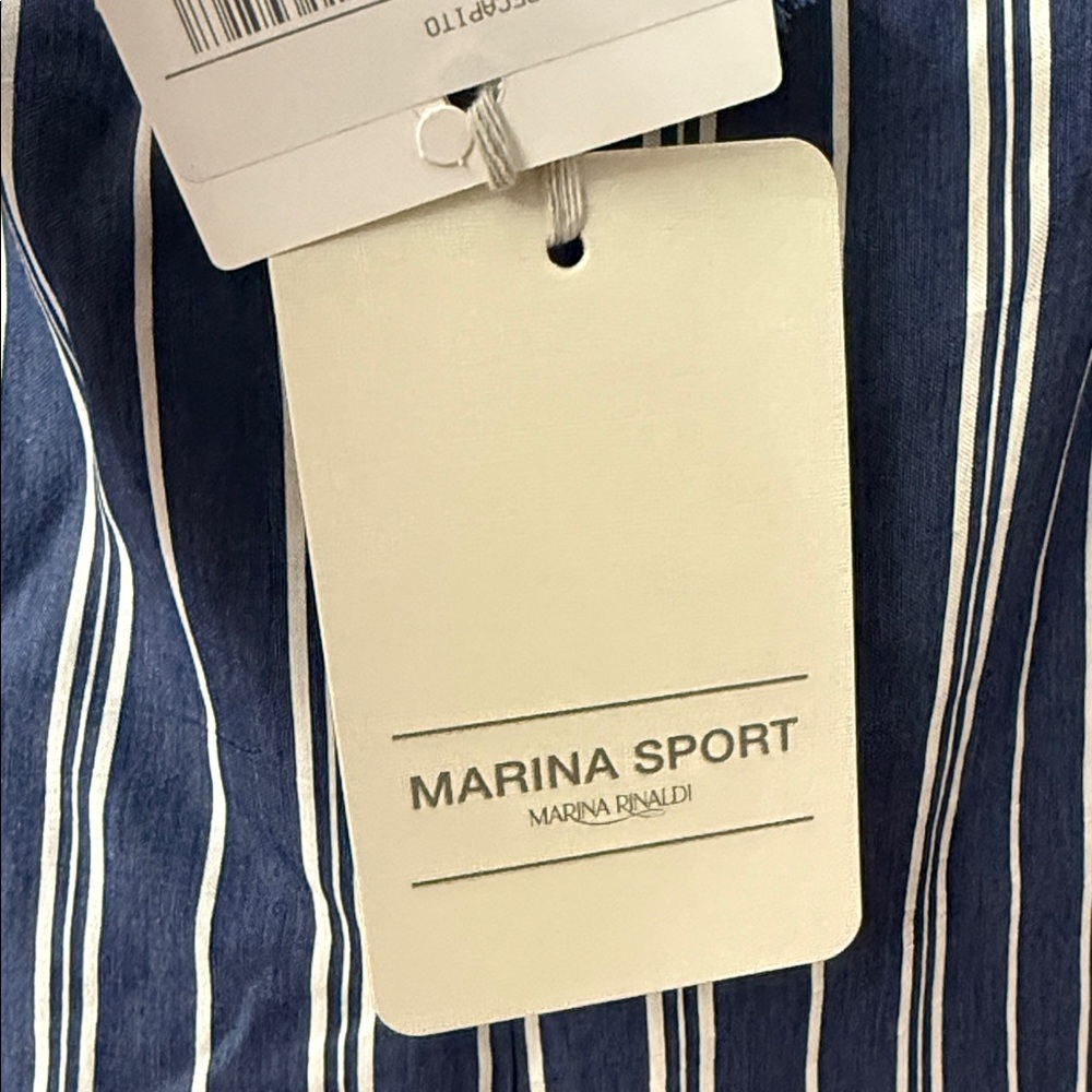 Marina Rinaldi Women's Indaco Recapito Straight Leg Pants Size 16 NWT - Picture 7 of 12